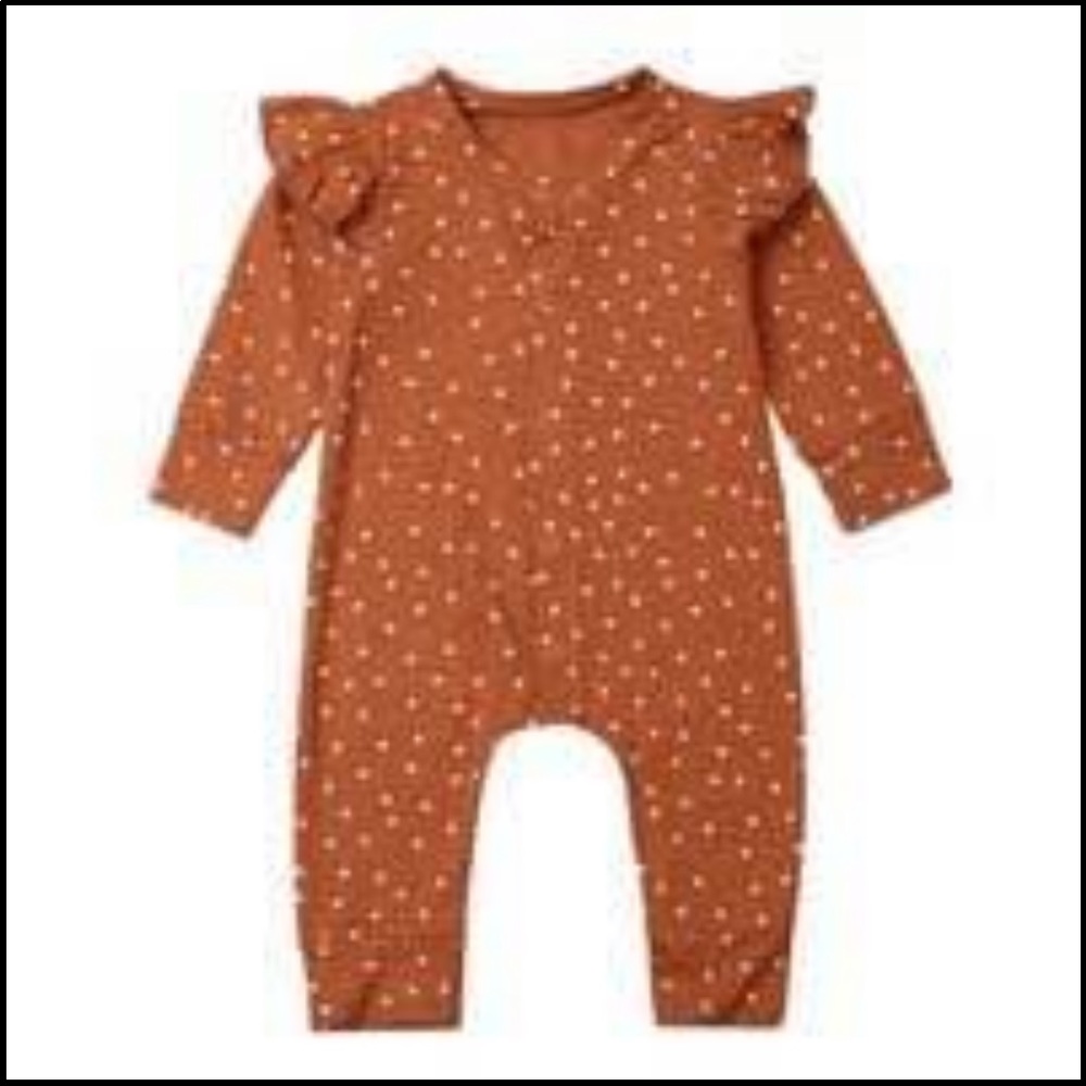 Baby Ruffle Sleeve Onesie